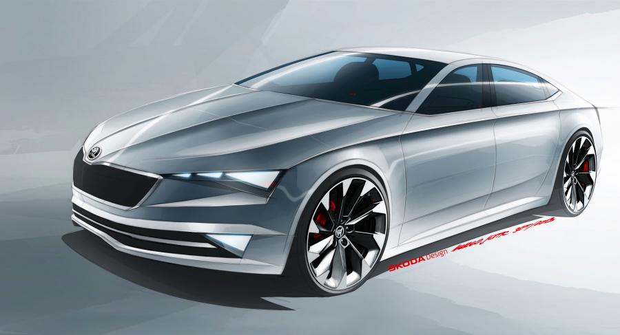  Skoda VisionC Concept 2014 года  (фото 14 из 18)